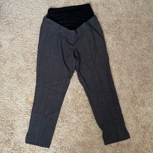 ASOS Plaid Maternity Dress Pants